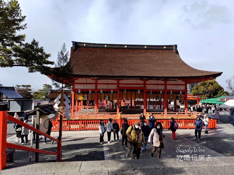 2024大阪京都自由行144 京都伏見稻荷大社的正殿