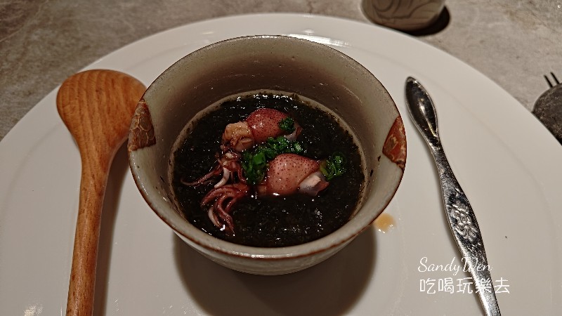 宗初食堂_桃園店07 烏賊蒸蛋加海苔:宗初食堂烏賊蒸蛋,搭配海苔醬汁