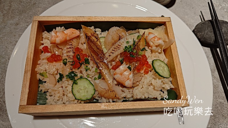 宗初食堂_桃園店14 散壽司:宗初食堂散壽司,含炙燒比目魚、星鰻、干貝